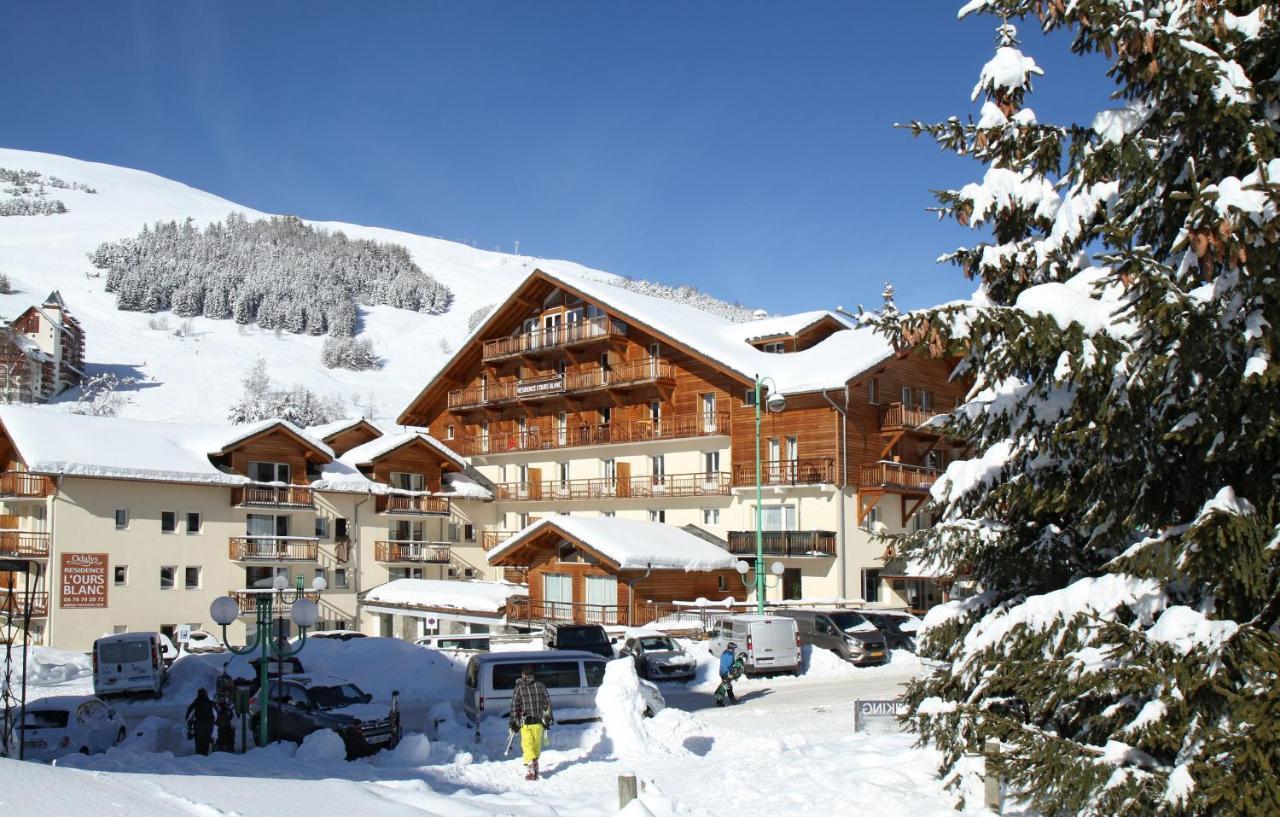 Résidence Odalys L'Ours Blanc Les Deux Alpes Exterior foto