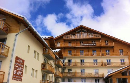Résidence Odalys L'Ours Blanc Les Deux Alpes Exterior foto